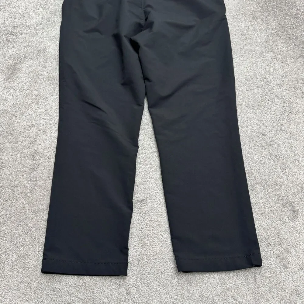 Banana Republic Stella Trouser Pants Mens 40x30 True Black Tech Travel Commuter